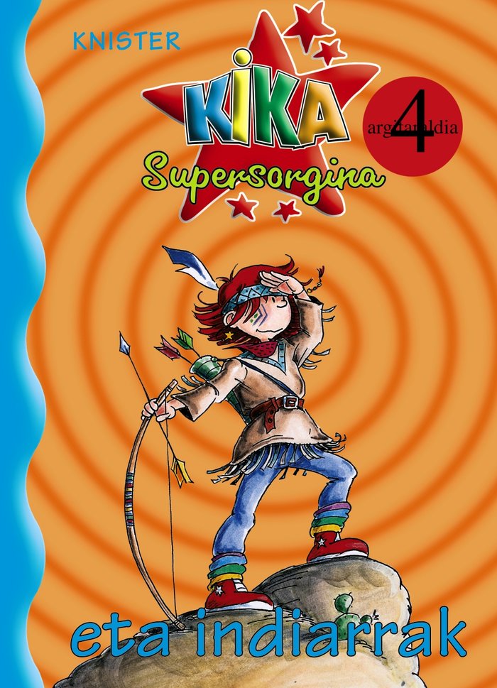 Kika Supergorgina eta indiarrak, de KNISTER | portada del libro