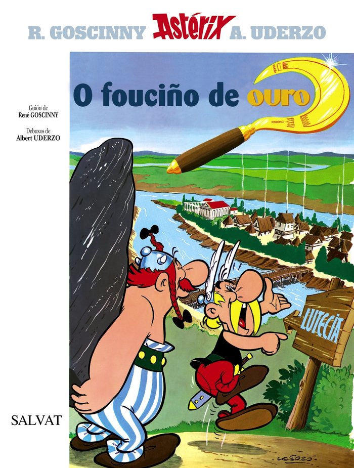 O fouciño de ouro, de Goscinny, René | portada del libro