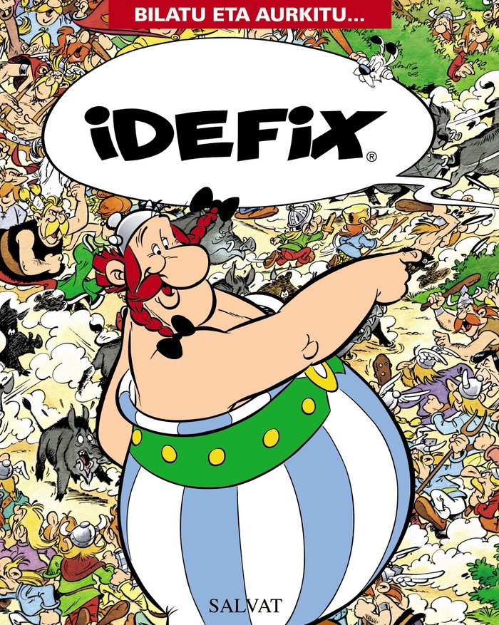 BILATU ETA AURKITU... IDEFIX, de - | portada del libro