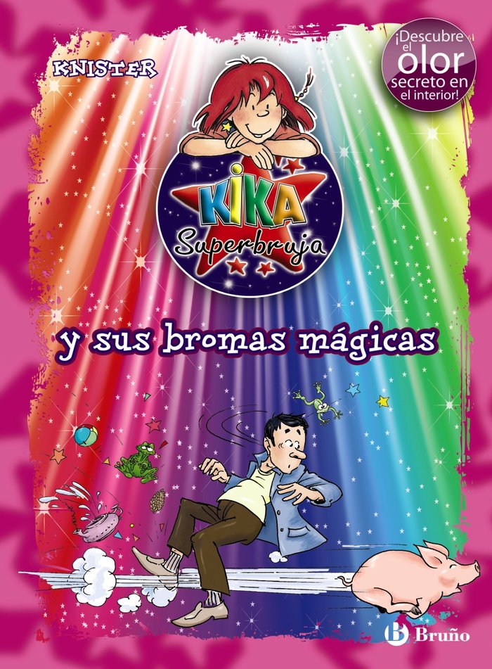 Kika Superbruja y sus bromas mágicas (ed.COLOR), de KNISTER | portada del libro