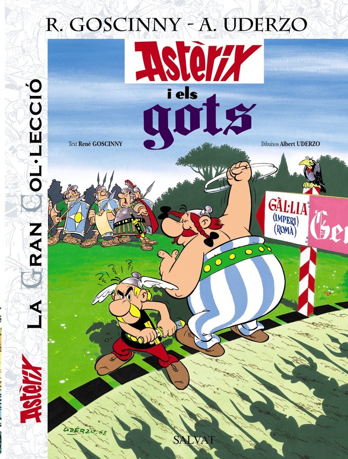 Astèrix i els gots. La Gran Col.lecció, de Uderzo, Albert | portada del libro