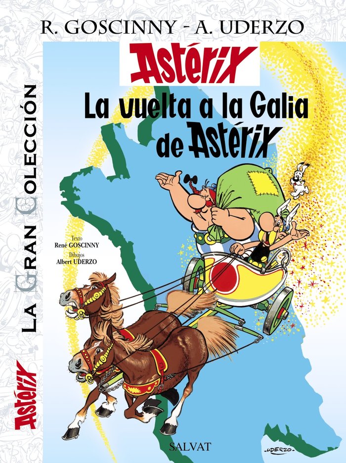 La vuelta a la Galia de Astérix. La Gran Colección, de Goscinny, René | portada del libro