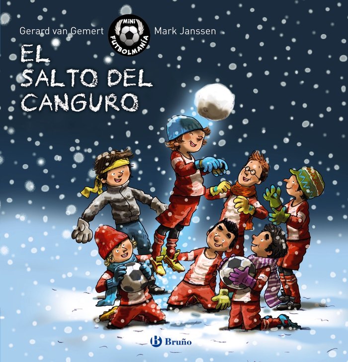MINI FUTBOLMANÍA. El salto del canguro, de Van Gemert, Gerard | portada del libro