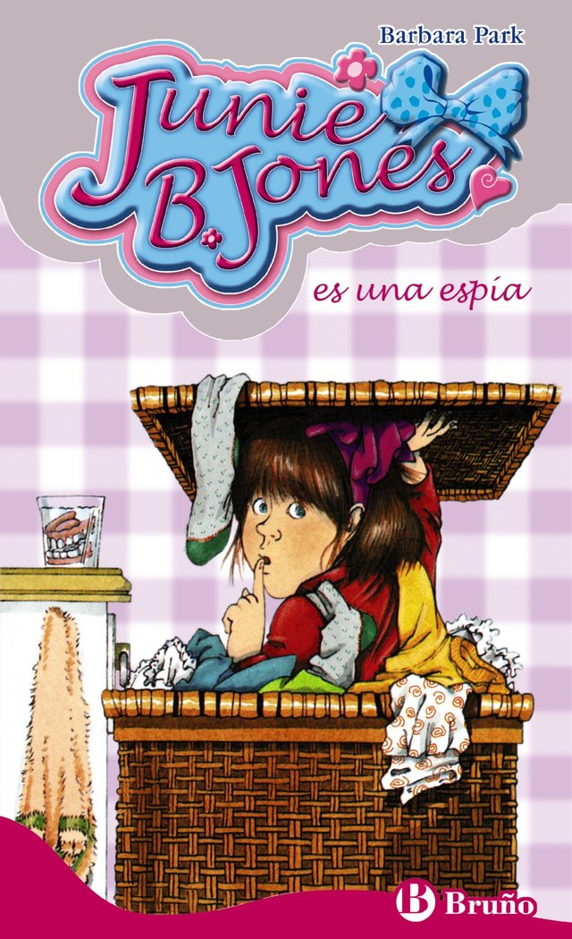 Junie B. Jones es una espía, de Park, Barbara | portada del libro