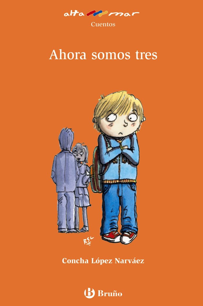 Ahora somos tres, de López Narváez, Concha | portada del libro