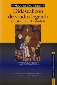 Didascalicon de studio legendi (El afán por el estudio), de Hugo de San Víctor | portada del libro