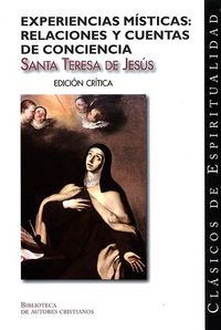 Experiencias místicas. Relaciones y Cuentas de conciencia, de Teresa de Jesús, Santa | portada del libro