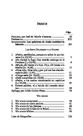 La octava palabra, de Cerro Chaves, Francisco | portada del libro
