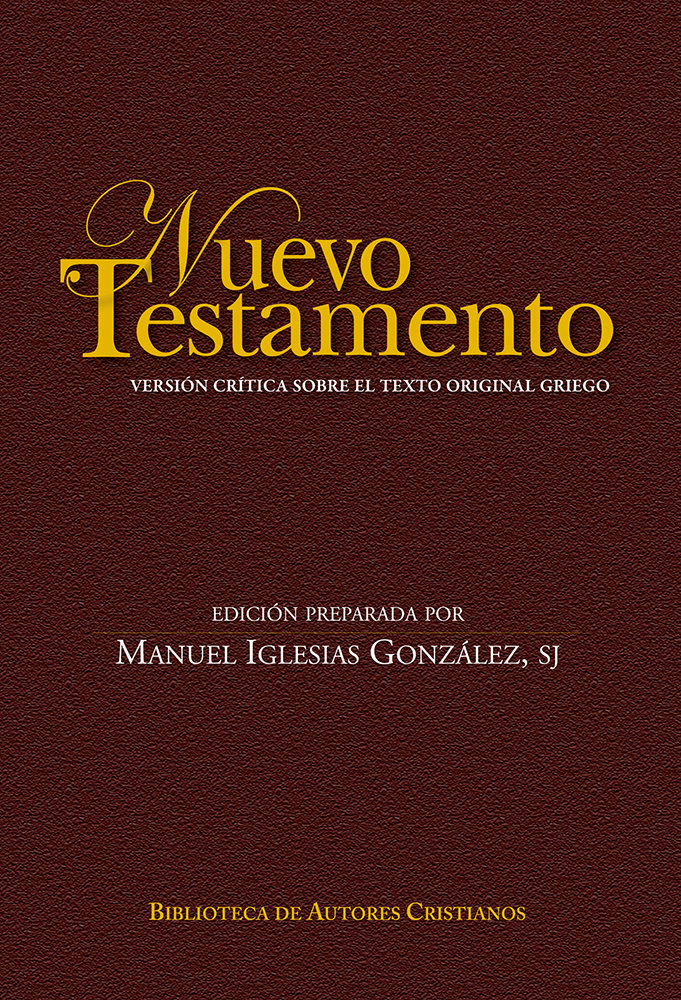 Nuevo Testamento, de Iglesias González, Manuel | portada del libro