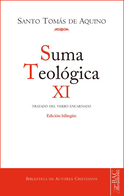 Suma teológica. XI (3 q.1-26): Tratado del Verbo encarnado, de Santo Tomás de Aquino | portada del libro