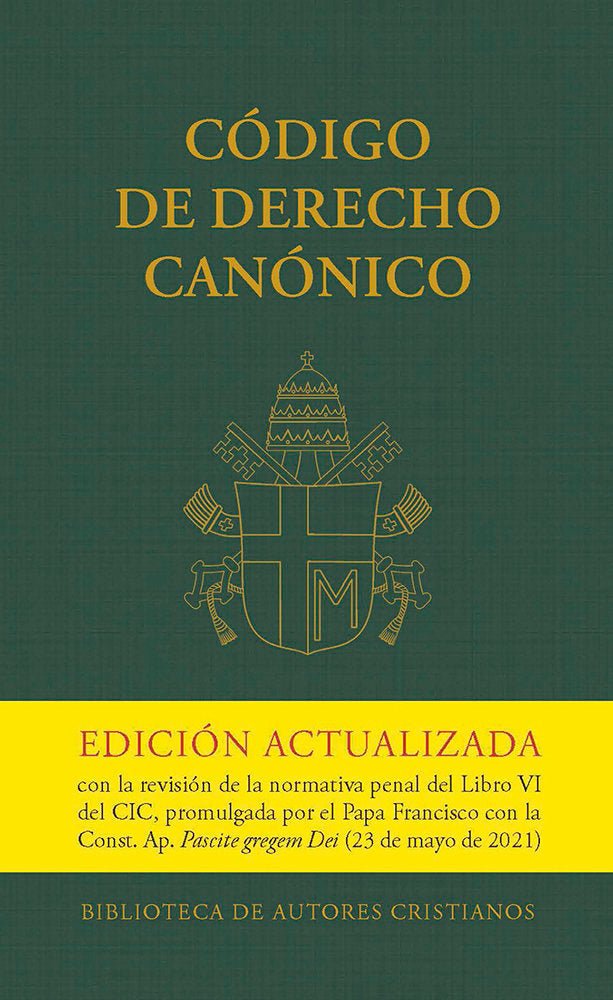 CODIGO DE DERECHO CANONICO ED ACTUALIZADA | portada del libro