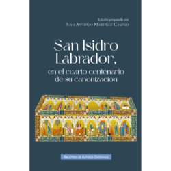 SAN ISIDRO LABRADOR, EN EL CUARTO CENTENARIO DE SU CANONIZACION, de MARTINEZ CAMINO | portada del libro