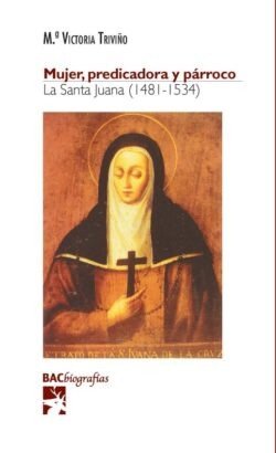 MUJER PREDICADORA Y PARROCO, de LA SANTA JUANA | portada del libro