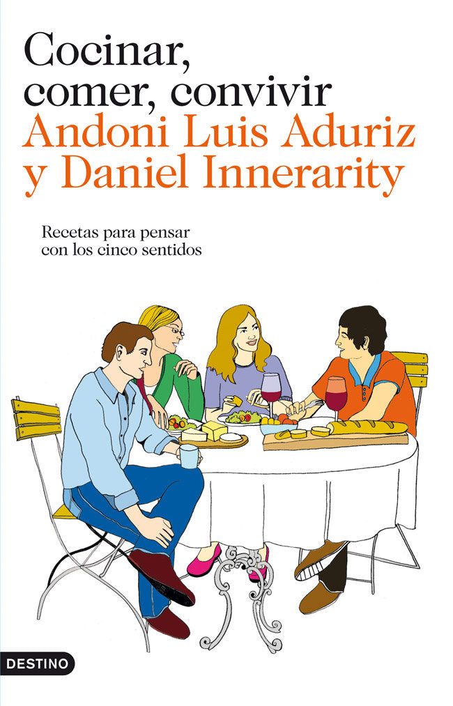 Cocinar, comer, convivir, de Luis Aduriz | portada del libro