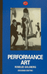 Performance Art, de GOLDBERG | portada del libro