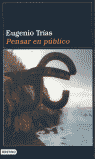 Pensar en público, de TRIAS | portada del libro