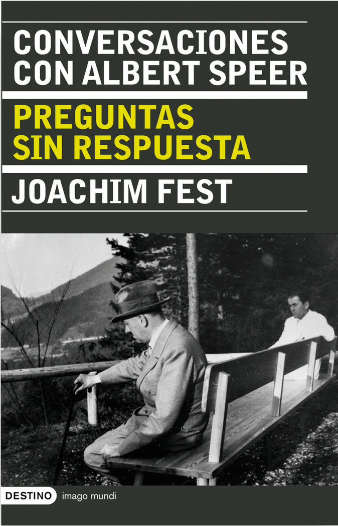 Conversaciones con Albert Speer, de Fest | portada del libro