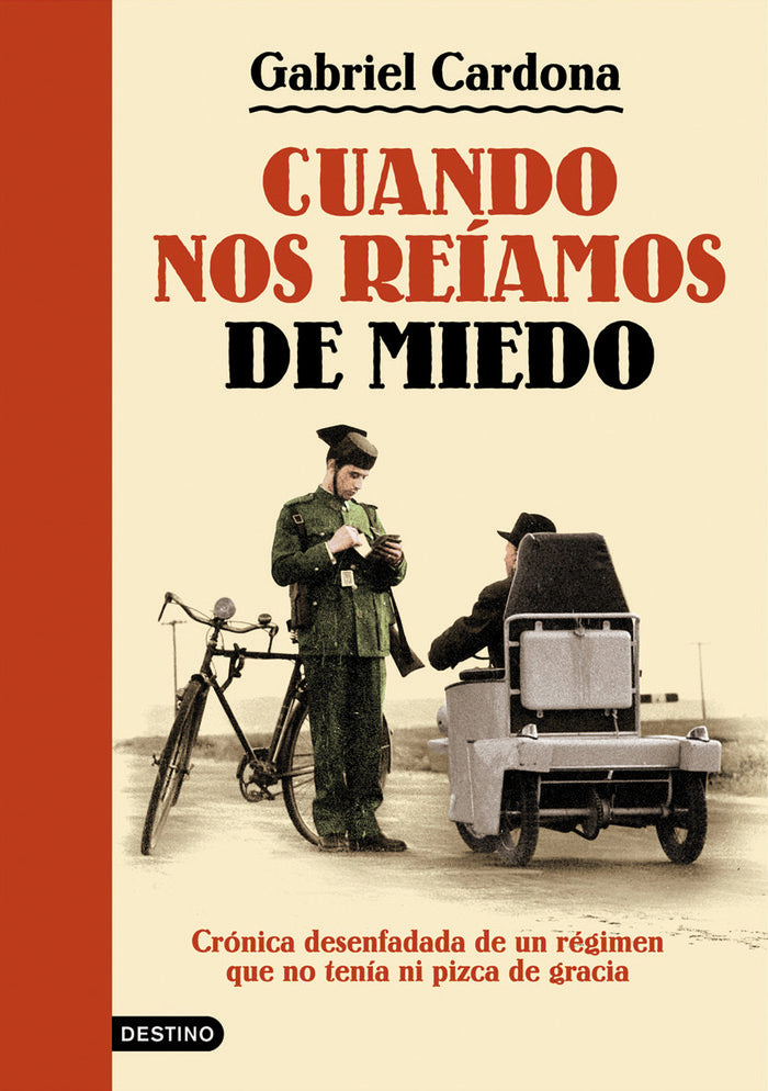Cuando nos reíamos de miedo, de Cardona | portada del libro