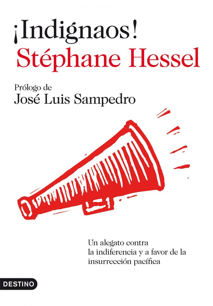 ¡Indignaos!, de Hessel | portada del libro