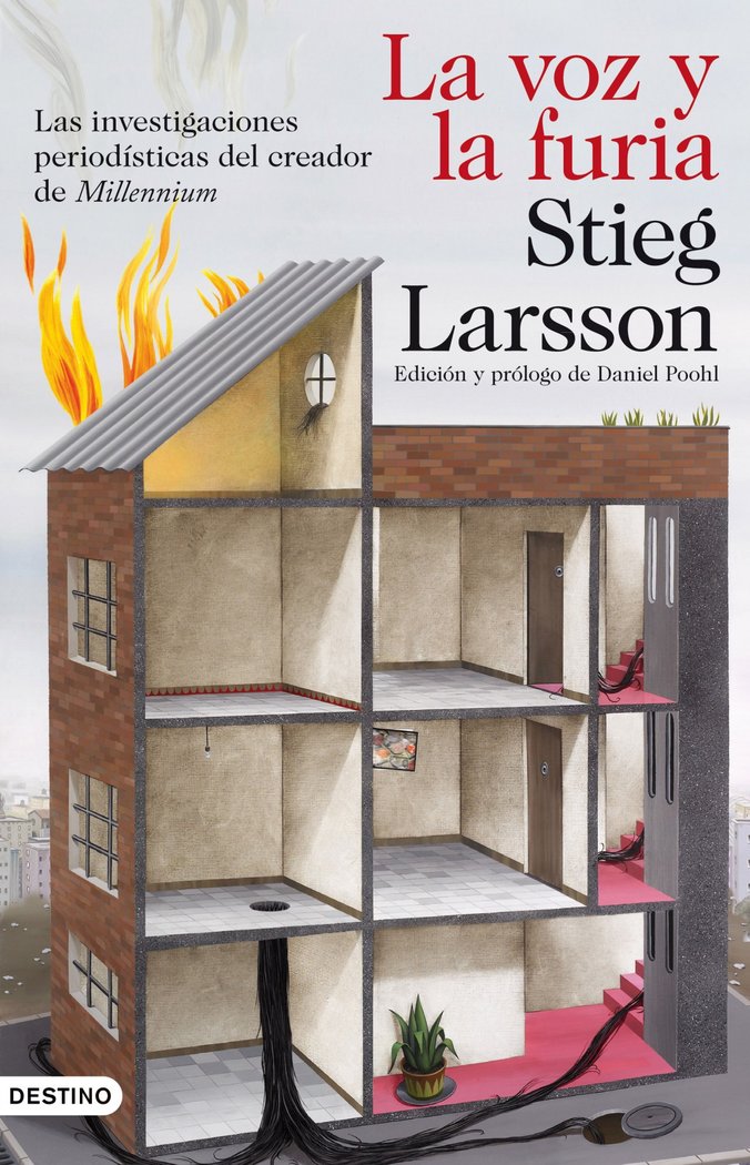 La voz y la furia, de Larsson | portada del libro