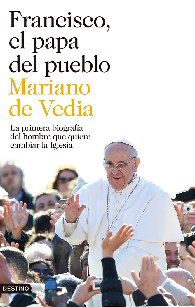Francisco, el papa del pueblo, de de Vedia | portada del libro