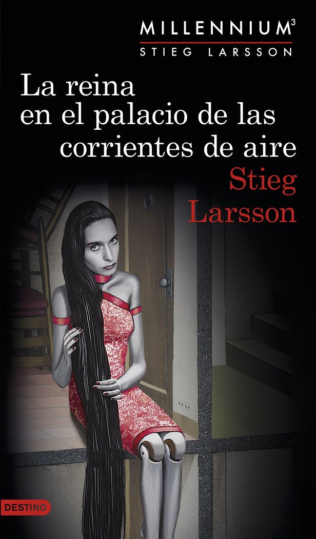 La reina en el palacio de las corrientes de aire (Serie Millennium 3), de Larsson | portada del libro