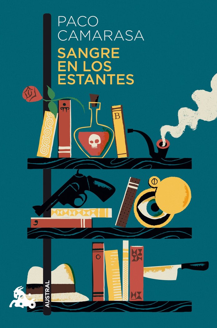 Sangre en los estantes, de Camarasa, Paco | portada del libro