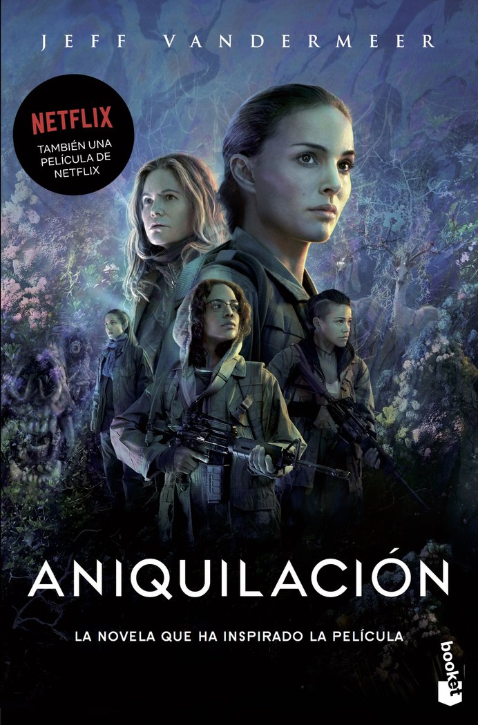 Aniquilación, de VanderMeer | portada del libro