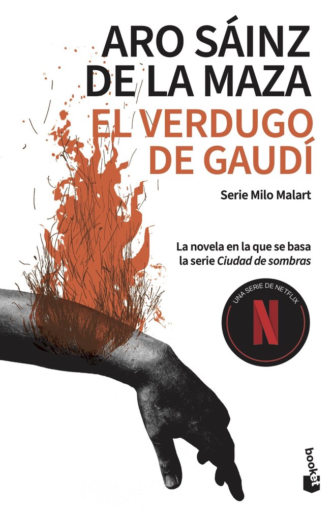 El Verdugo de Gaudí, de Sainz de la Maza, Aro | portada del libro