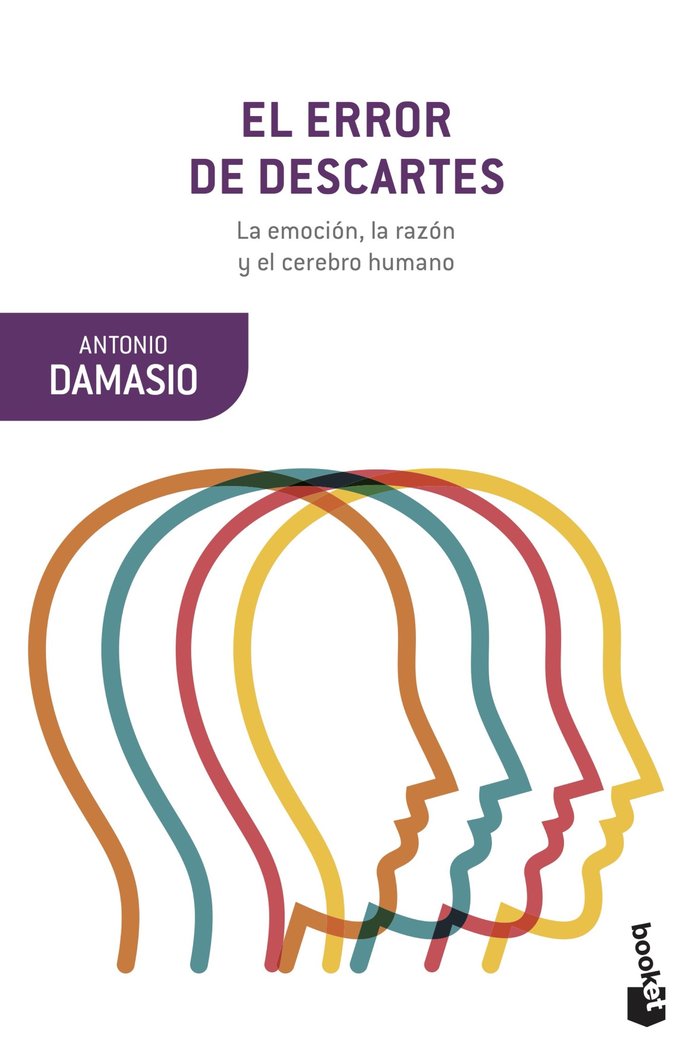 EL ERROR DE DESCARTES, de ANTONIO DAMASIO | portada del libro