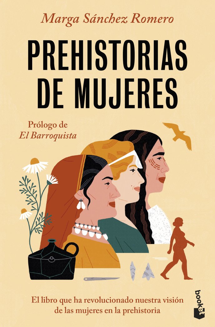 Prehistorias de mujeres, de MARGA SANCHEZ ROMERO | portada del libro