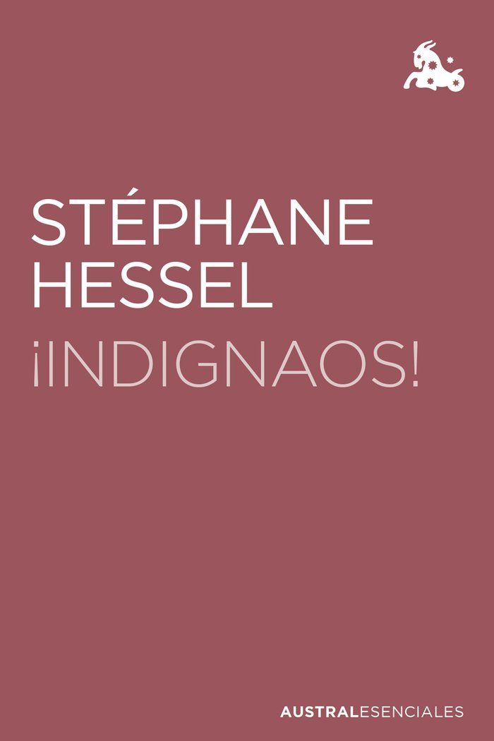 INDIGNAOS, de HESSEL, STEPHANE | portada del libro