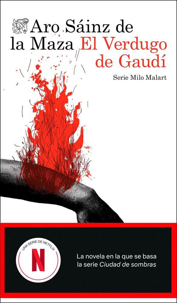 EL VERDUGO DE GAUDI, de ARO SAINZ DE LA MAZA | portada del libro