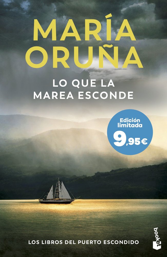 LO QUE LA MAREA ESCONDE (LOS LIBROS DEL PUERTO ESCONDIDO), de MARIA ORUÑA | portada del libro