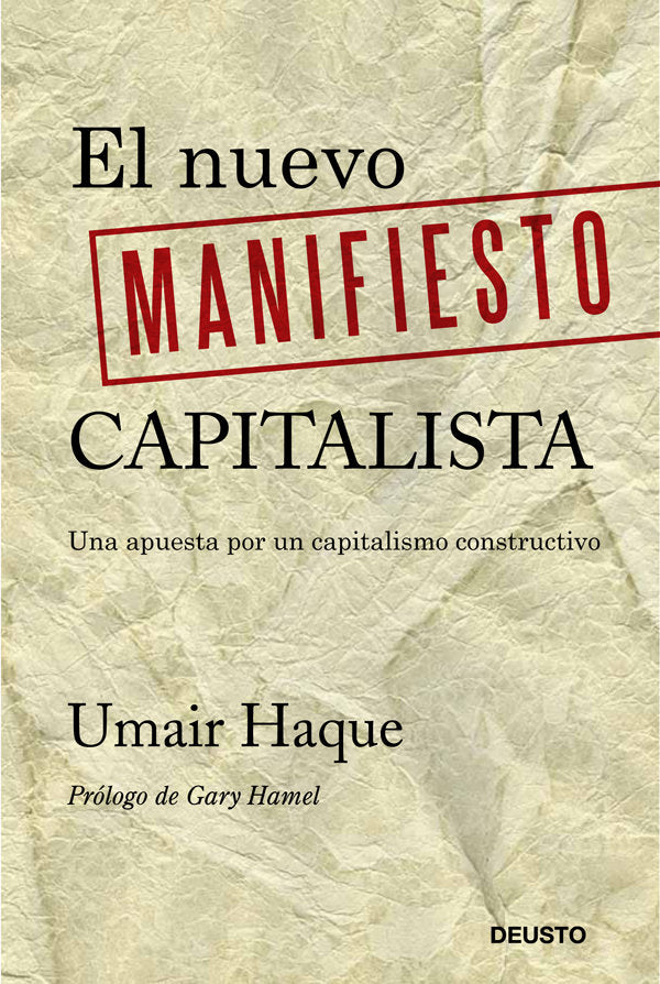 El nuevo manifiesto capitalista, de Haque | portada del libro