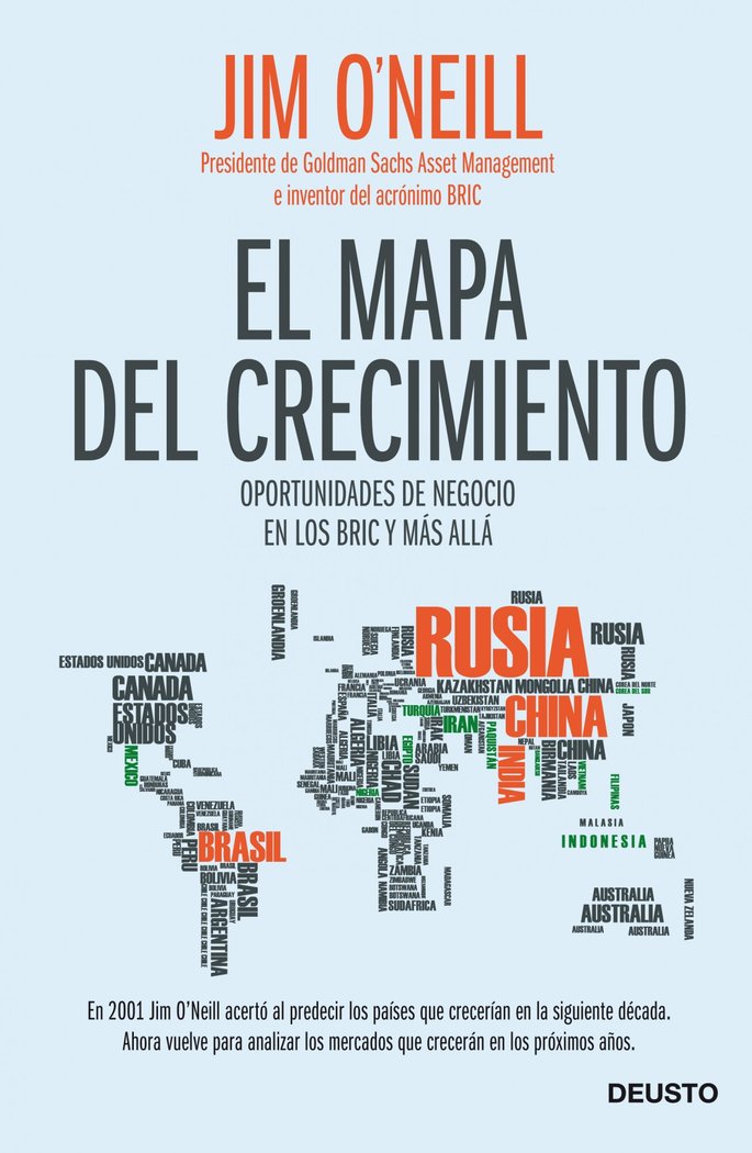 El mapa del crecimiento, de O´Neill, Jim | portada del libro