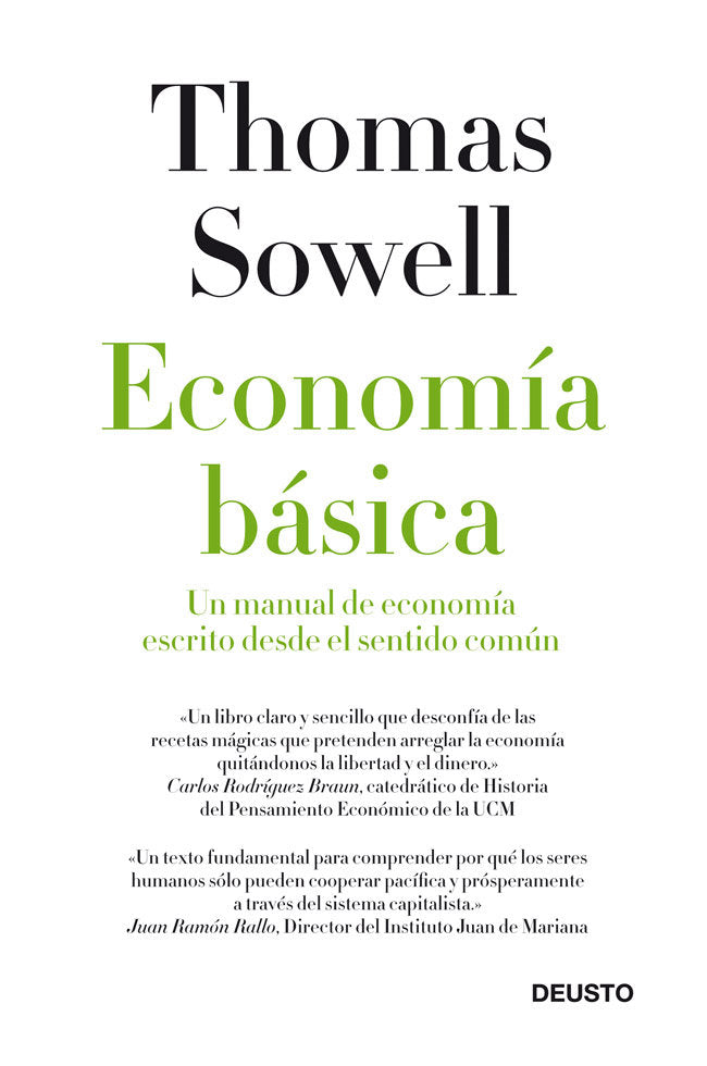 Economía básica, de Sowell, Thomas | portada del libro