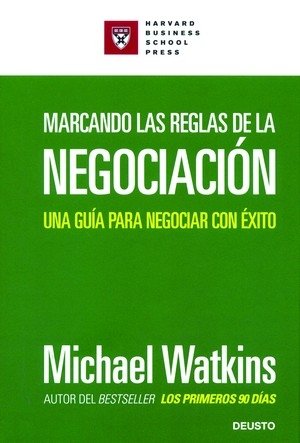 Marcando las reglas de la negociación, de Watkins Watkins | portada del libro