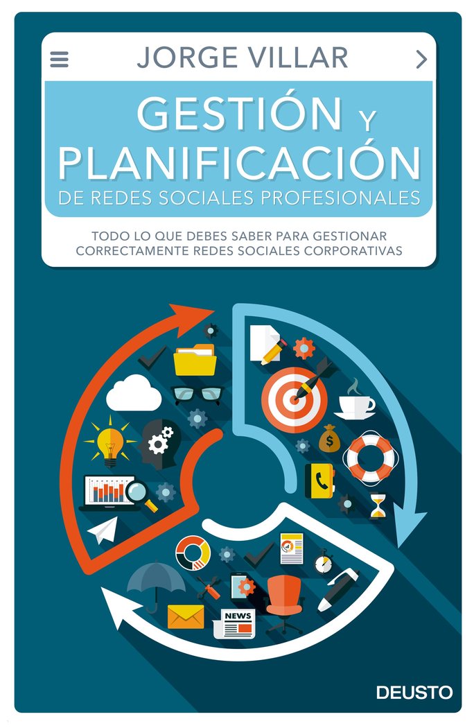 Gestión y planificación de redes sociales profesionales, de Villar Rodríguez, Jorge | portada del libro