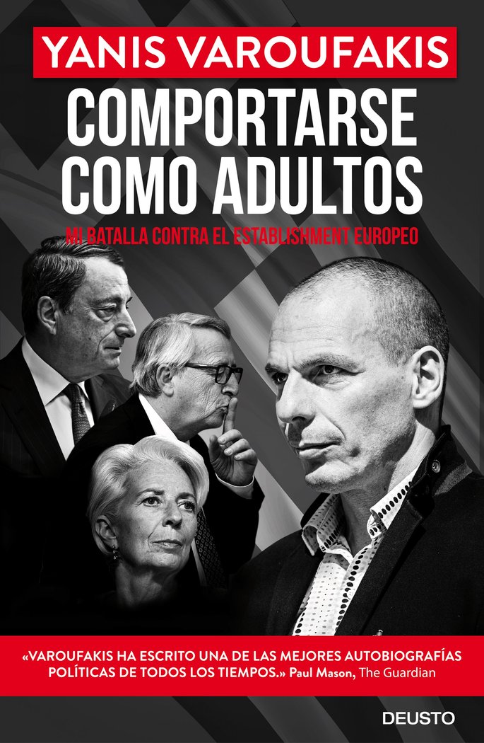 Comportarse como adultos, de Varoufakis, Yanis | portada del libro
