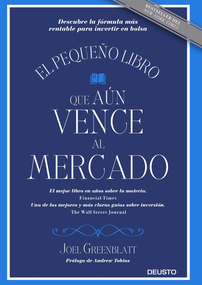 El pequeño libro que aún vence al mercado, de Greenblatt | portada del libro