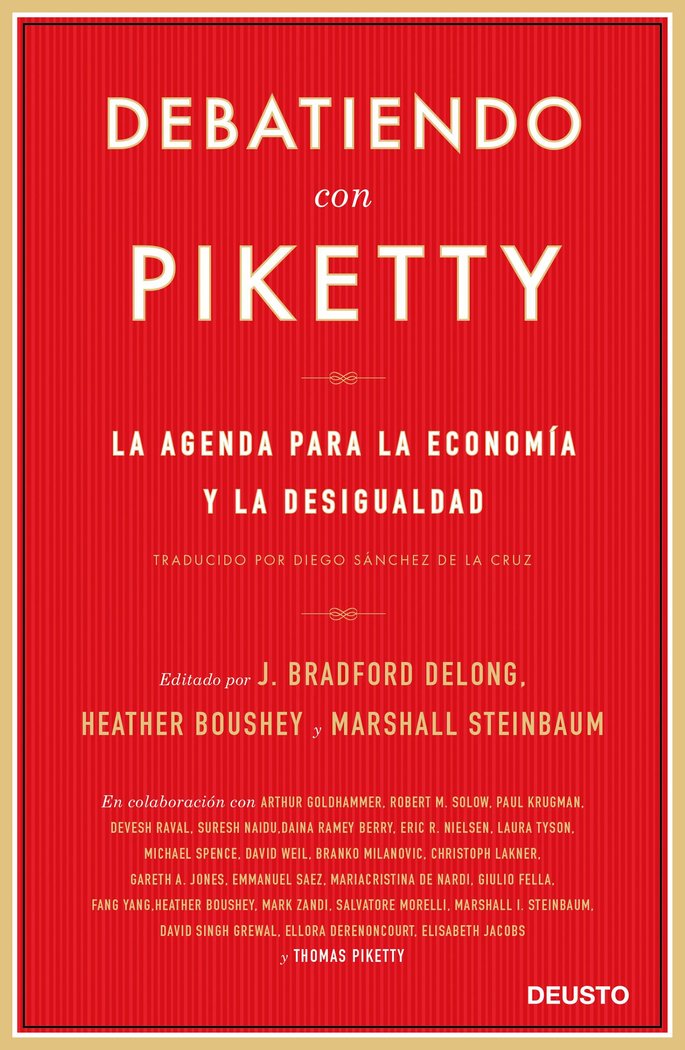 Debatiendo con Piketty, de Boushey, Heather | portada del libro
