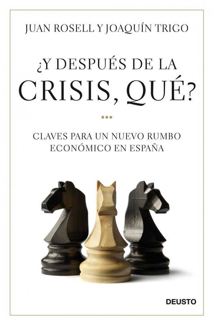¿Y después de la crisis, qué?, de Rosell | portada del libro