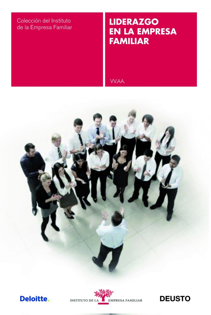 Liderazgo en la empresa familiar, de AA. VV. | portada del libro