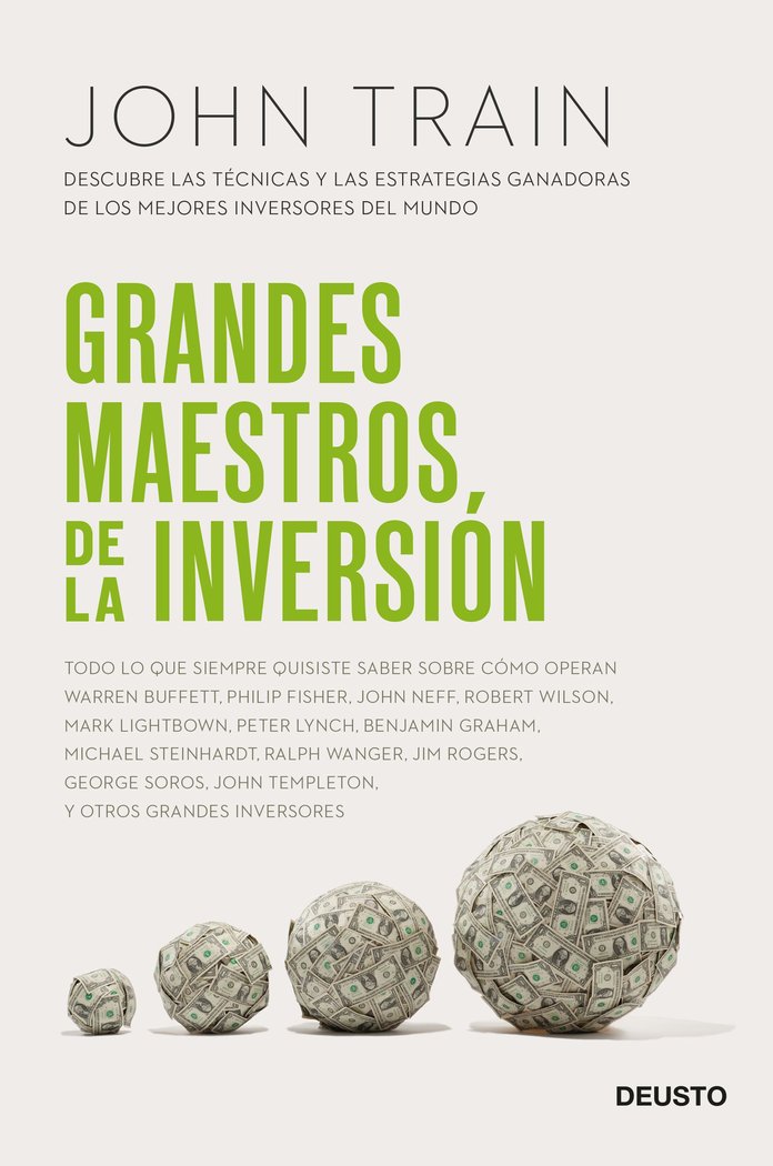 Grandes maestros de la inversión, de Train, John | portada del libro