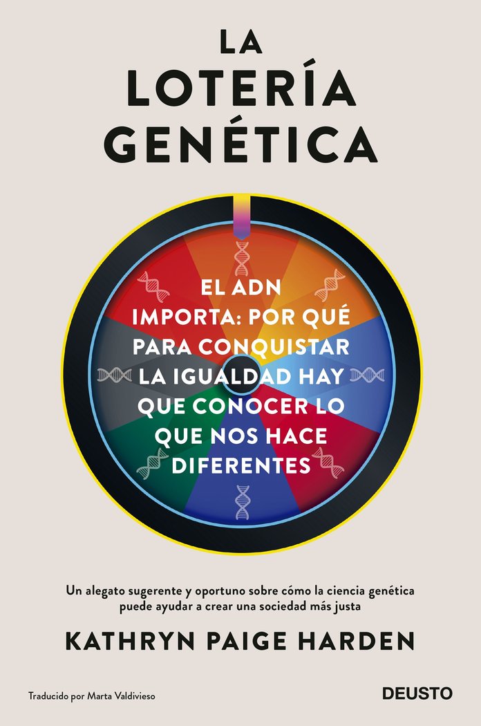 LA LOTERIA GENETICA, de KATHARYN PAIGE HARDEN | portada del libro