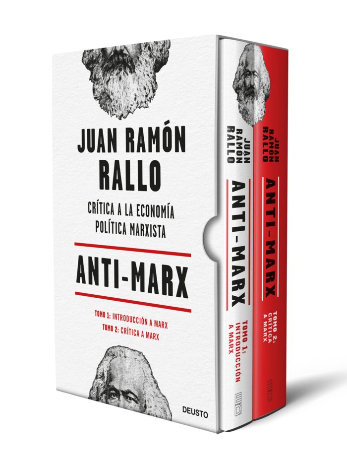 ANTI-MARX, de JUAN RAMON RALLO | portada del libro