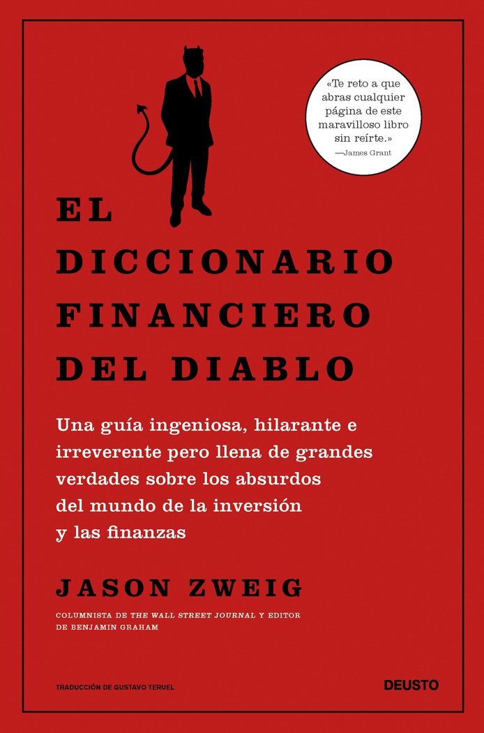 EL DICCIONARIO DEL DIABLO, de JASON ZWEIG | portada del libro