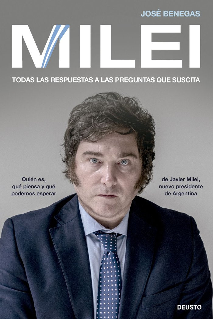 MILEI, de BENEGAS, JOSE | portada del libro