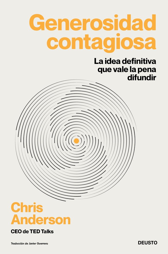 Generosidad contagiosa, de CHRIS ANDERSON | portada del libro